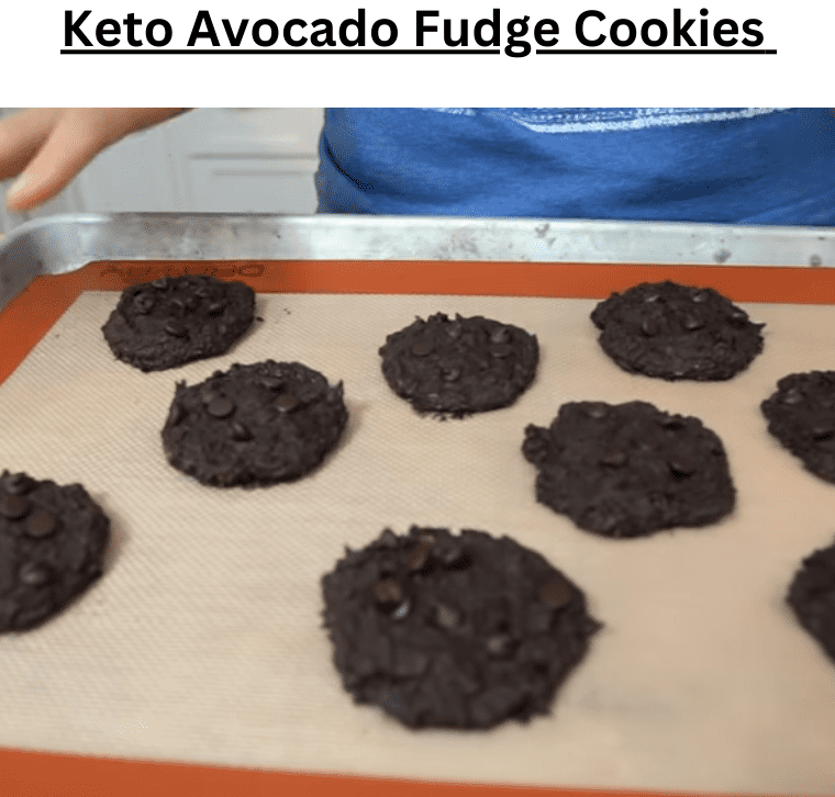 Keto Avocado Fudge Cookies