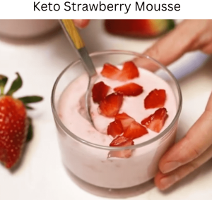 Keto Strawberry Mousse1