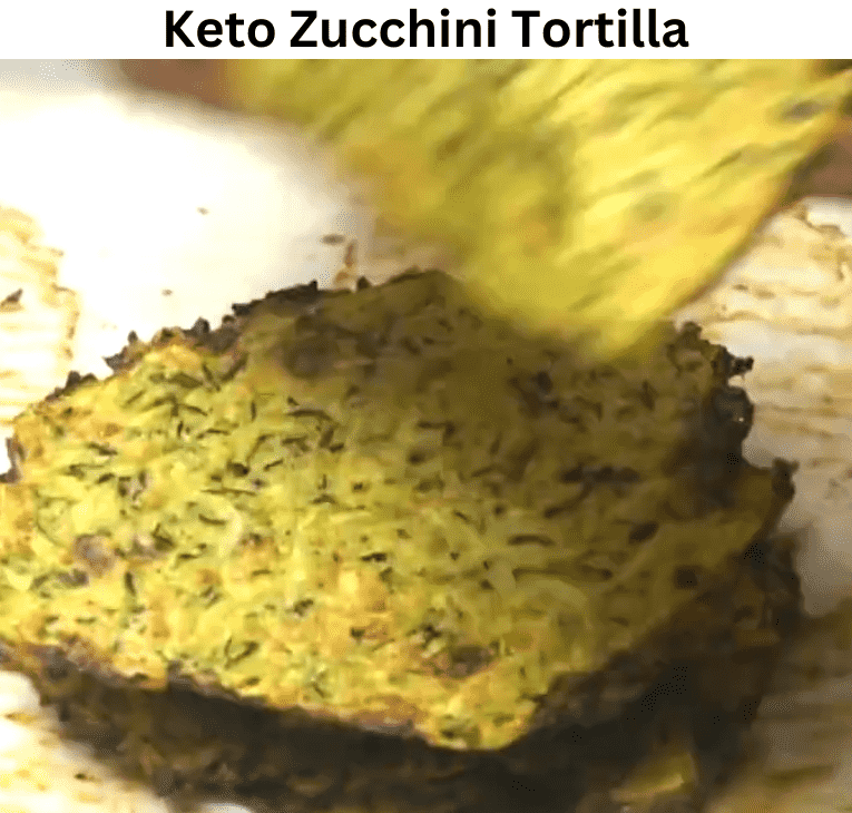 Keto Zucchini Tortilla